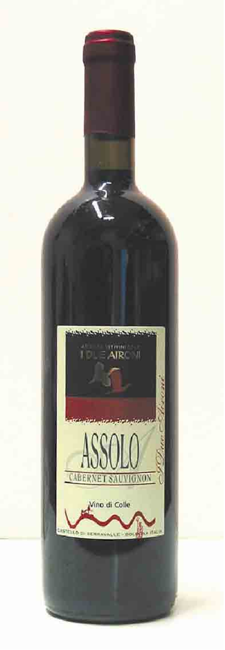 ROSSO Cabernet Sauvignon – Merlot COLLI BOLOGNESI  DOP   vino di colle